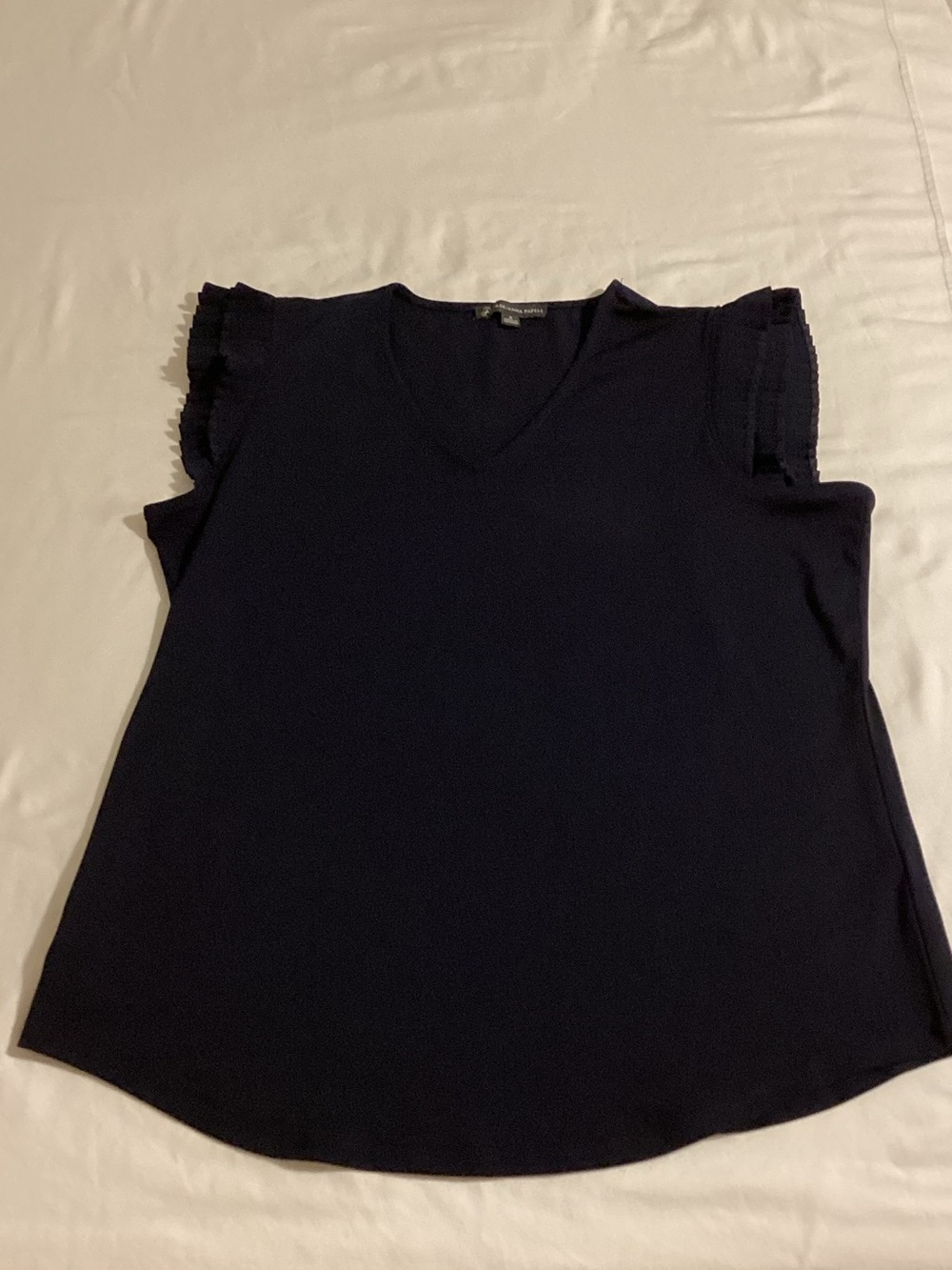Adrianna Papell navy top